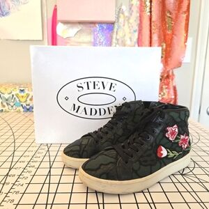 Steve Madden Allie Lace High Top Sneakers